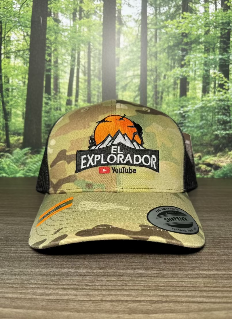 EL EXPLORADOR Multicam On Black Hat -FREE SHIPPING!
