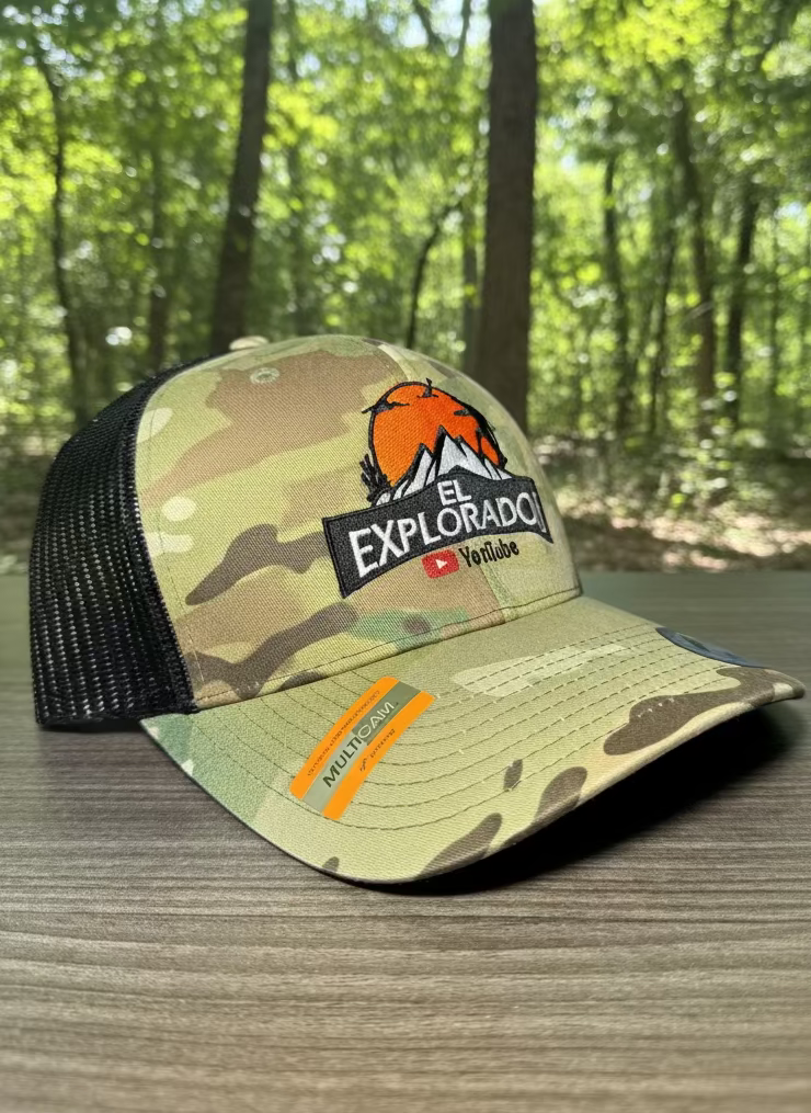 EL EXPLORADOR Multicam On Black Hat -FREE SHIPPING!