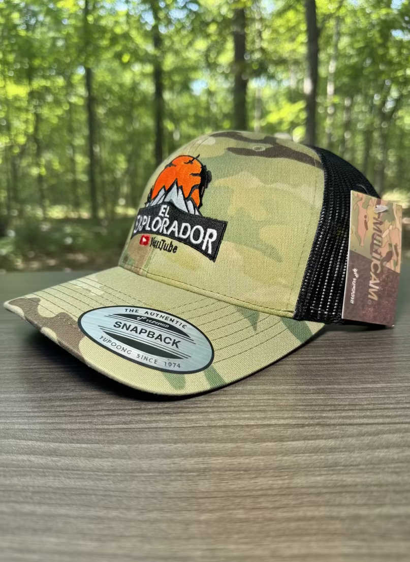 EL EXPLORADOR Multicam On Black Hat -FREE SHIPPING!